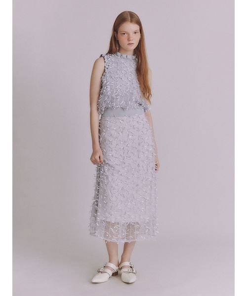 【WEB限定カラー】リボンマテリアルスカート UO1494198207(11550円)