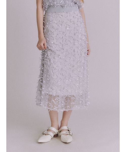 【WEB限定カラー】リボンマテリアルスカート UO1494198207(11550円)