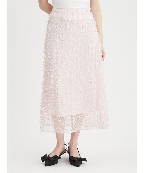 【WEB限定カラー】リボンマテリアルスカート UO1494198207(11550円)