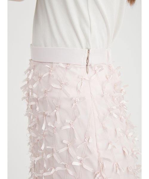 【WEB限定カラー】リボンマテリアルスカート UO1494198207(11550円)