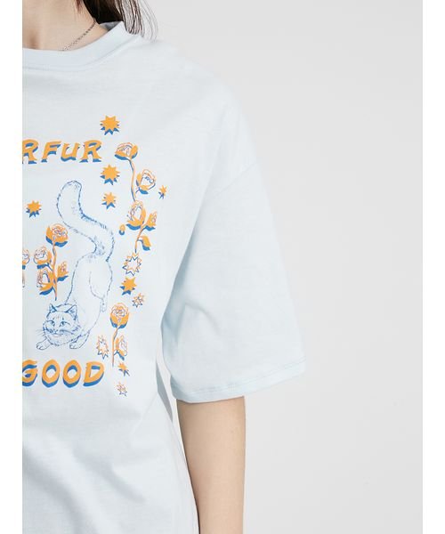 FURFUR(FURFUR)/ALL GOOD CAT Tシャツ/img14