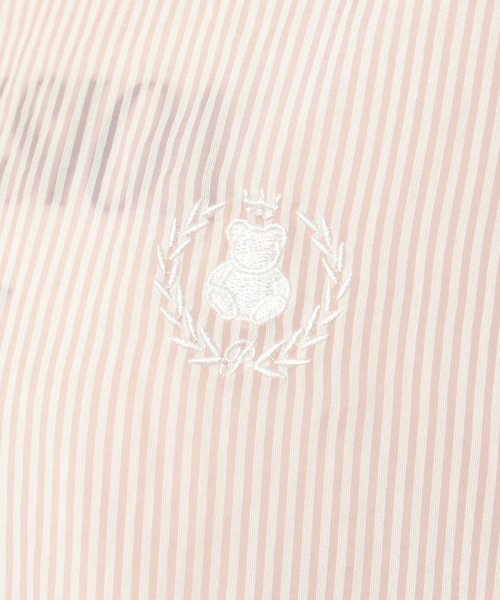 PINK-latte(ピンク　ラテ)/【2点SET】シアーストライプシャツインナーTシャツSET/img08