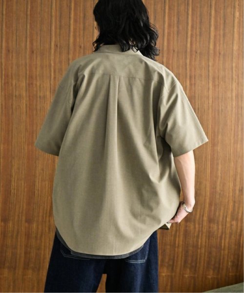 JOURNAL STANDARD(ジャーナルスタンダード)/ウーリーノライト レギュラーカラー SSシャツ/img30