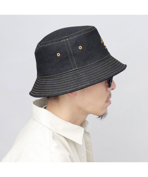 AMS SELECT(エーエムエスセレクト)/バケットハット デニム メンズ レディース 刺繍 帽子/img17