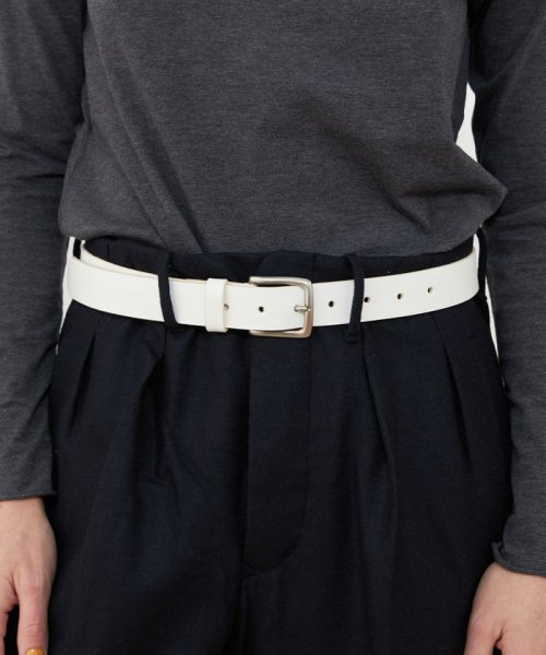 GALERIE VIE シンプルレザーベルト 