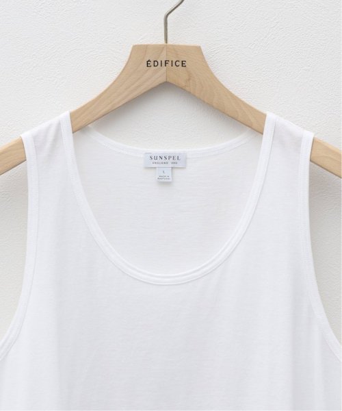 EDIFICE(エディフィス)/【SUNSPEL / サンスペル】Super Fine Cotton Underwear Vest/img02