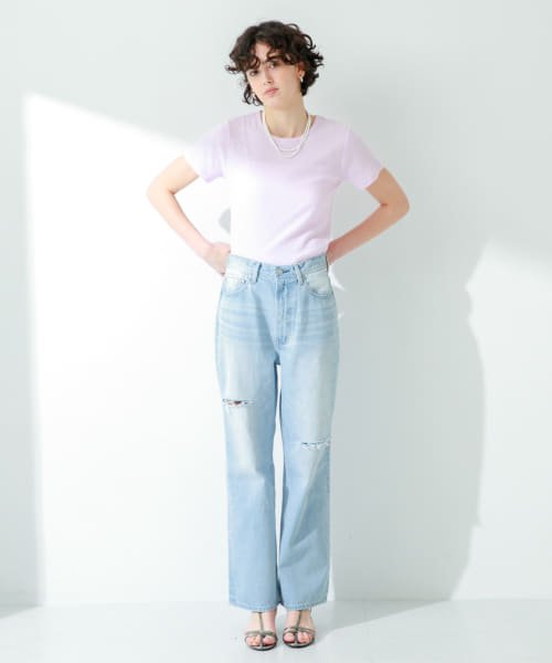 URBAN RESEARCH Sonny Label(アーバンリサーチサニーレーベル)/スラブベーシックTシャツ/img24