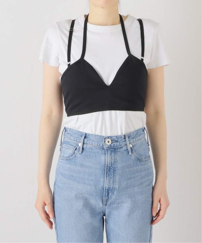 ♡2024SS FUMIE=TANAKA cross bustier 黒 2024SS 少ない FUMIE=TANAKA cross bustier 黒