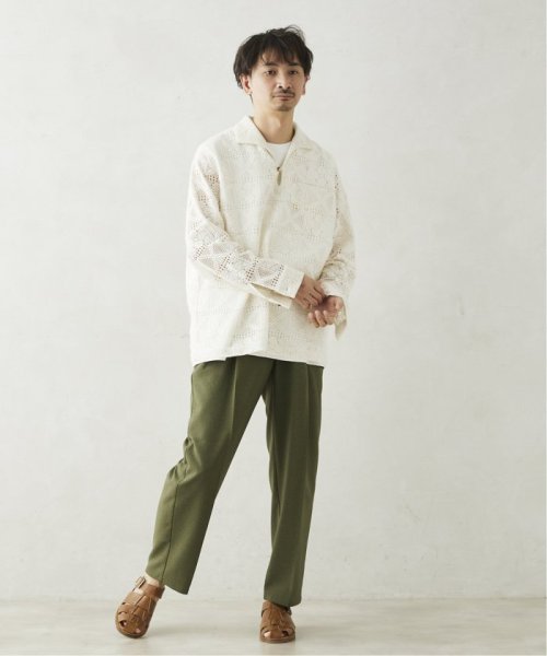 JOURNAL STANDARD relume Men's(ジャーナルスタンダード　レリューム　メンズ)/スキッパーレース ループシャツ/img17