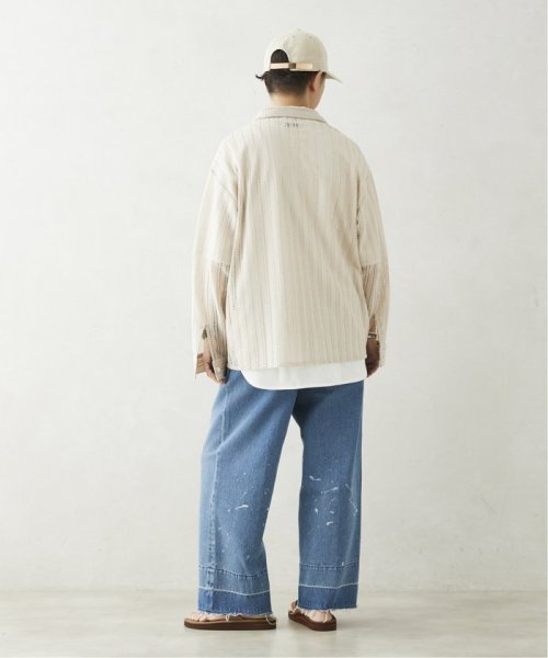 JOURNAL STANDARD relume Men's(ジャーナルスタンダード　レリューム　メンズ)/ストライプレース ループシャツ/img23