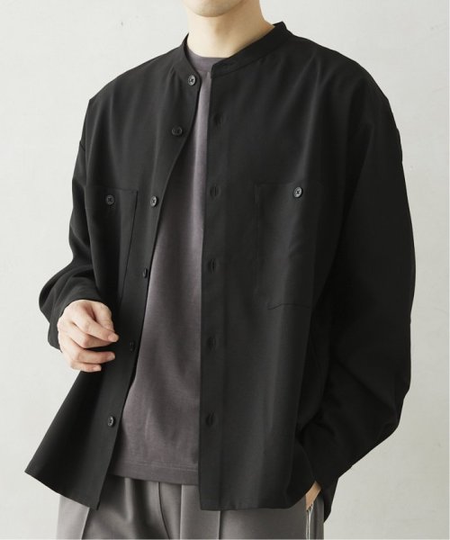 JOURNAL STANDARD relume Men's(ジャーナルスタンダード　レリューム　メンズ)/TECH メランジ スタンドCPOシャツ/img12