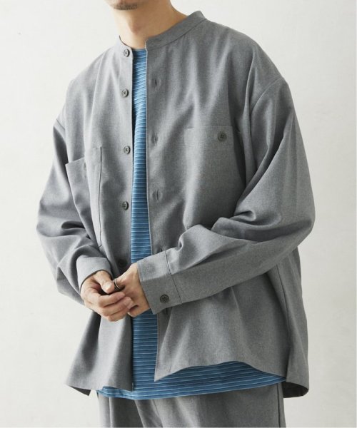 JOURNAL STANDARD relume Men's(ジャーナルスタンダード　レリューム　メンズ)/TECH メランジ スタンドCPOシャツ/img19