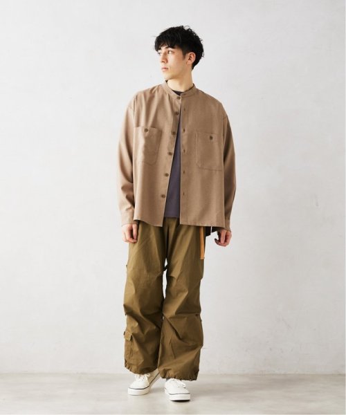 JOURNAL STANDARD relume Men's(ジャーナルスタンダード　レリューム　メンズ)/TECH メランジ スタンドCPOシャツ/img22