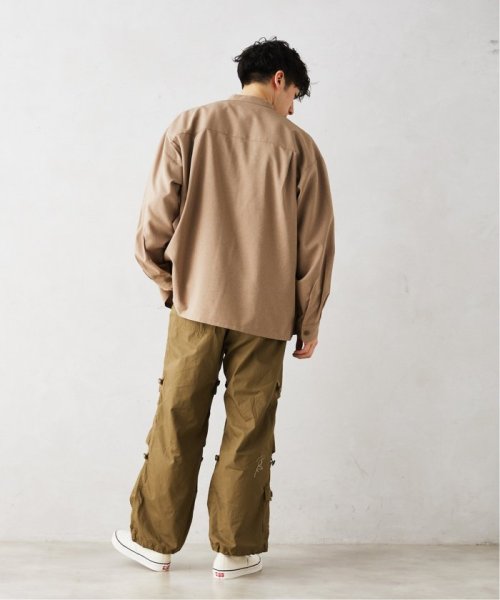 JOURNAL STANDARD relume Men's(ジャーナルスタンダード　レリューム　メンズ)/TECH メランジ スタンドCPOシャツ/img24