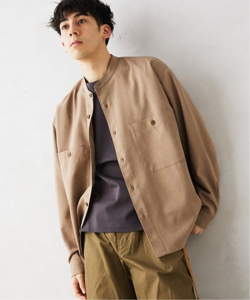 JOURNAL STANDARD relume Men's(ジャーナルスタンダード　レリューム　メンズ)/TECH メランジ スタンドCPOシャツ/img25