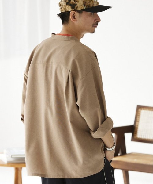 JOURNAL STANDARD relume Men's(ジャーナルスタンダード　レリューム　メンズ)/TECH メランジ スタンドCPOシャツ/img36