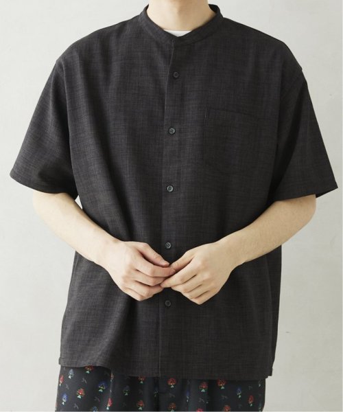 JOURNAL STANDARD relume Men's(ジャーナルスタンダード　レリューム　メンズ)/TECH CANVAS バンドカラー 半袖シャツ/img26