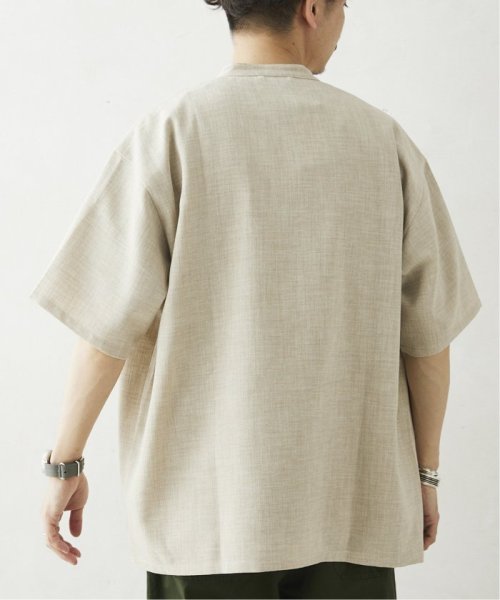 JOURNAL STANDARD relume Men's(ジャーナルスタンダード　レリューム　メンズ)/TECH CANVAS バンドカラー 半袖シャツ/img35