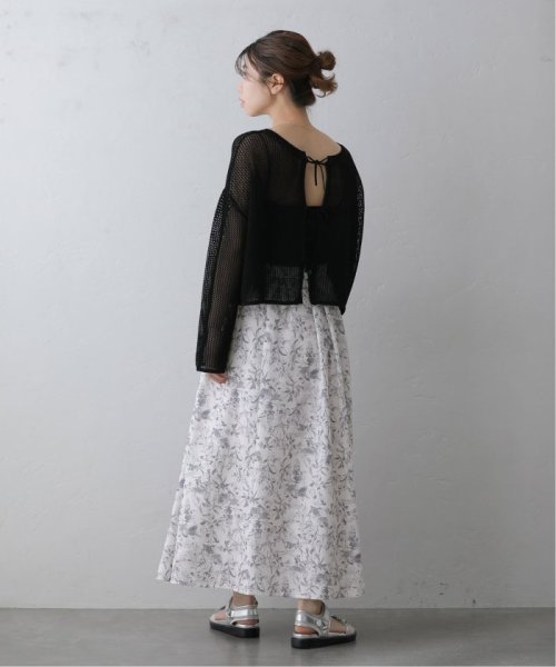 ジュイ柄タックフレアスカート ジュイ柄タックフレアスカート EI1483191030(11440円)