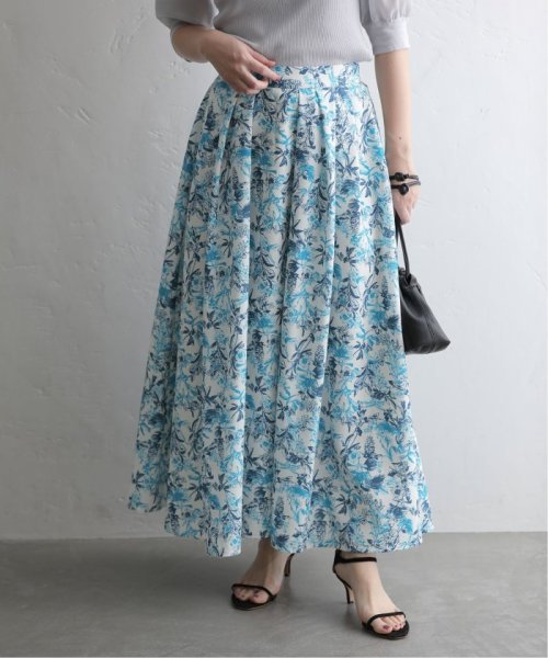 ジュイ柄タックフレアスカート ジュイ柄タックフレアスカート EI1483191030(11440円)