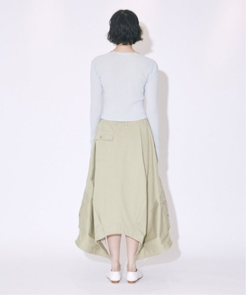 Spick & Span(スピック＆スパン)/≪一部店舗＋WEB限定≫【beautiful people】 sheer rib jersey cardigan top/img04