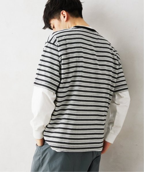 JOURNAL STANDARD relume Men's(ジャーナルスタンダード　レリューム　メンズ)/【HOUSE HOLD / ハウスホールド】 マルチボーダーTシャツ/img08