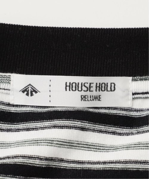 JOURNAL STANDARD relume Men's(ジャーナルスタンダード　レリューム　メンズ)/《予約》【HOUSE HOLD / ハウスホールド】 マルチボーダーTシャツ/img36