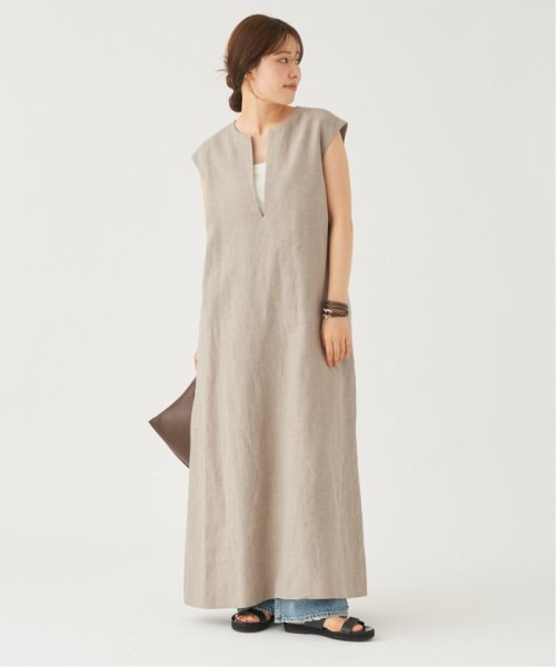 《WEB限定追加》Linen フレア ワンピース AA1659730733(12650円)