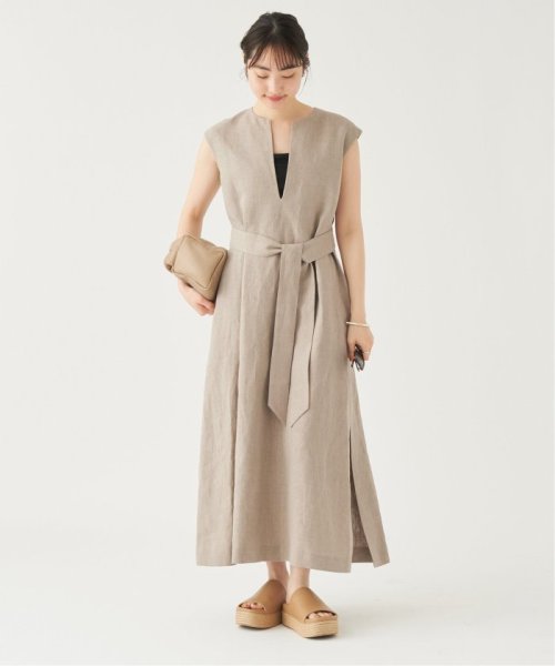 《WEB限定追加》Linen フレア ワンピース AA1659730733(12650円)