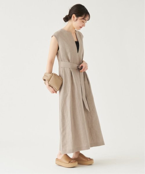 《WEB限定追加》Linen フレア ワンピース AA1659730733(12650円)
