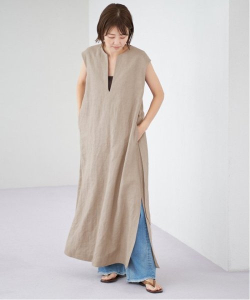 《WEB限定追加》Linen フレア ワンピース AA1659730733(12650円)
