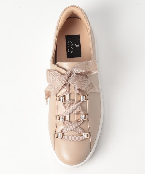 レースアップスニーカー 