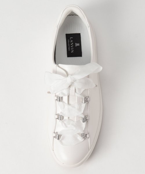 レースアップスニーカー 