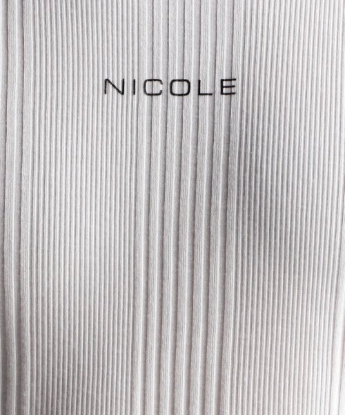 NICOLE CLUB FOR MEN(ニコルクラブフォーメン)/ランダムテレコ・リップルボーダータンクトップ/img14