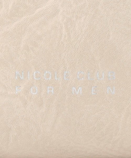 NICOLE CLUB FOR MEN(ニコルクラブフォーメン)/フラップショルダーミニバッグ/img09