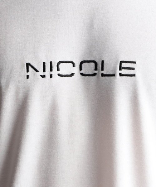 NICOLE CLUB FOR MEN(ニコルクラブフォーメン)/ロゴ刺繍半袖Ｔシャツ/img13