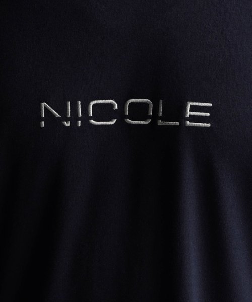 NICOLE CLUB FOR MEN(ニコルクラブフォーメン)/ロゴ刺繍半袖Ｔシャツ/img16