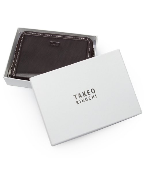 TAKEO KIKUCHI(タケオキクチ)/タケオキクチ 小銭入れ コインケース パスケース メンズ ブランド レザー 本革 box型小銭入れ ボックス型 TAKEO KIKUCHI 726611/img14