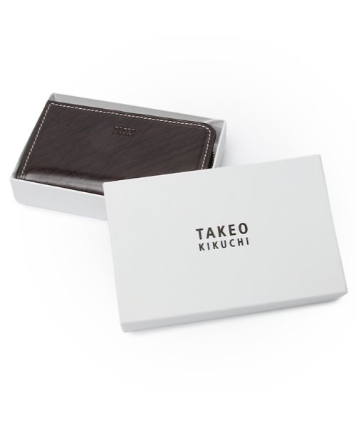 TAKEO KIKUCHI(タケオキクチ)/タケオキクチ キーケース スマートキー 小銭入れ メンズ ブランド レザー 本革 TAKEO KIKUCHI 726613/img14