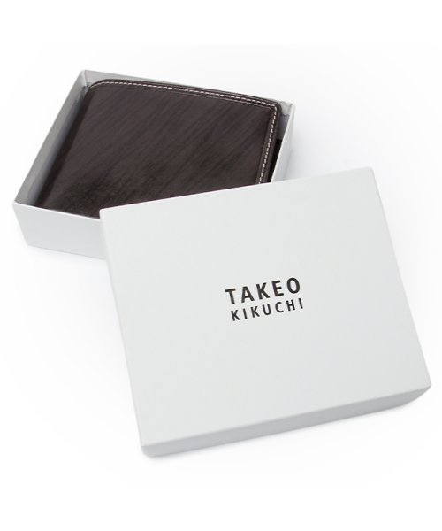 TAKEO KIKUCHI(タケオキクチ)/タケオキクチ 財布 二つ折り財布 メンズ ブランド レザー 本革 TAKEO KIKUCHI 726614/img14