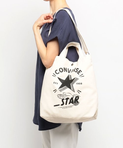 CONVERSE(コンバース)/CONVERSE 24SS LOGO GRAPHIC 2WAY TOTE/img06