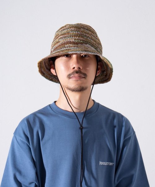 GLOSTER(GLOSTER)/【halo Commodity/ハロ コモディティー】Chip Dome Hat ペーパーハット 麦わら/img03