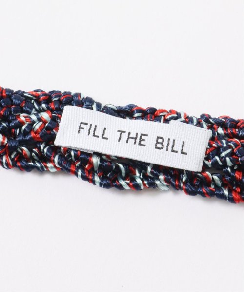 JOURNAL STANDARD relume Men's(ジャーナルスタンダード　レリューム　メンズ)/【FILL THE BILL/ フィルザビル】WEAVE RAYON BELT/img03