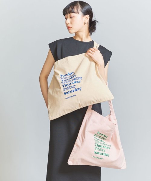 BEAUTY&YOUTH UNITED ARROWS(ビューティーアンドユース　ユナイテッドアローズ)/＜beej＞エンブロイダリー ロゴ ショルダーバッグ/img03