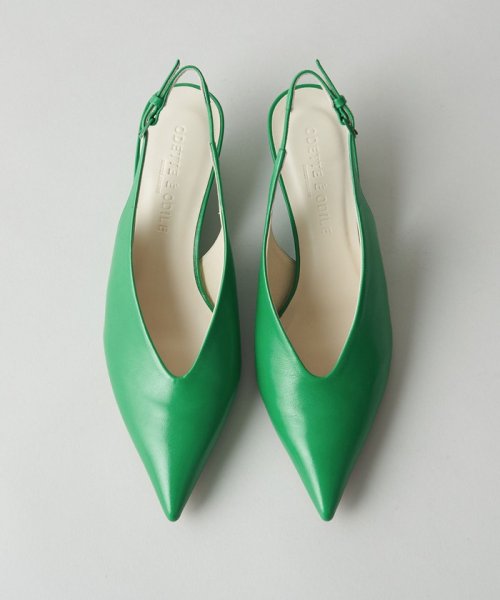 カーヴィーウェッジバックベルト パンプス45 あらかじめご了承ください