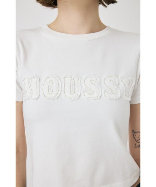 moussy(マウジー)/PATCH DENIM MOUSSY TINY Tシャツ/img09