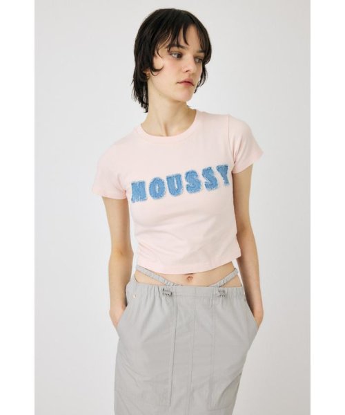 moussy(マウジー)/PATCH DENIM MOUSSY TINY Tシャツ/img11