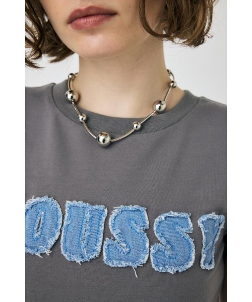 moussy(マウジー)/PATCH DENIM MOUSSY TINY Tシャツ/img24