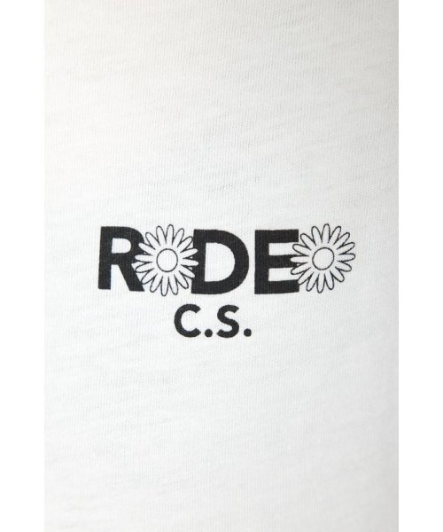 RODEO CROWNS WIDE BOWL(ロデオクラウンズワイドボウル)/Flower Bloom Logo Tシャツ/img11