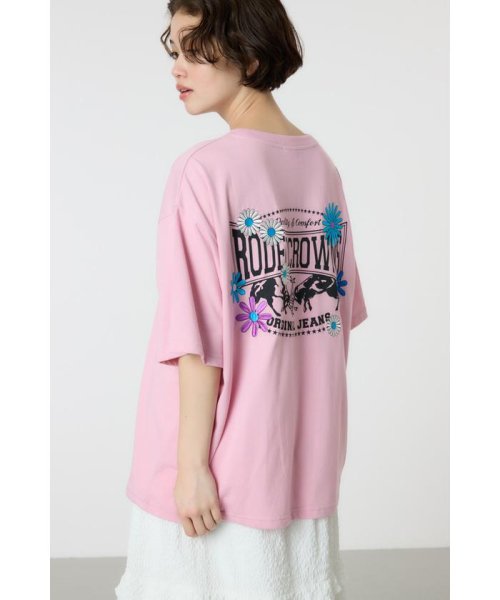 RODEO CROWNS WIDE BOWL(ロデオクラウンズワイドボウル)/Flower Bloom Logo Tシャツ/img25